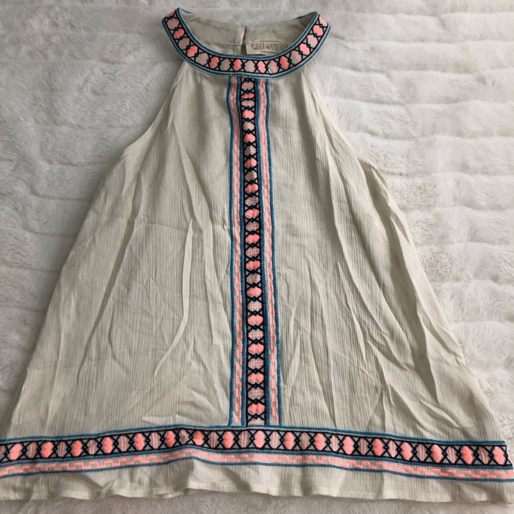 flow tank wrap around neck